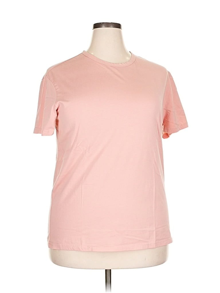 Pre-owned Assorted Brands Short Sleeve T-shirt In Pink