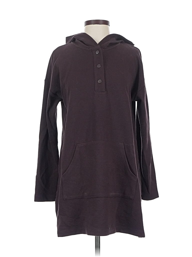 Pre-owned Jjill Pullover Hoodie In Purple