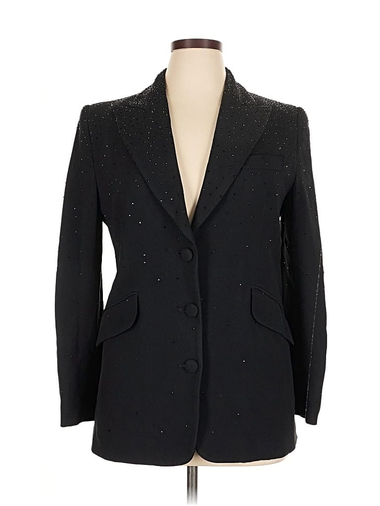 Pre-owned Moschino Blazer Jacket In Black