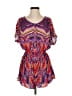 Free People 100% Rayon Paisley Purple Romper Size XS - photo 1