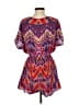 Free People 100% Rayon Paisley Purple Romper Size XS - photo 2