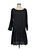 Splendid 100% Polyester Solid Black Casual Dress Size M - photo 1