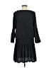 Splendid 100% Polyester Solid Black Casual Dress Size M - photo 2
