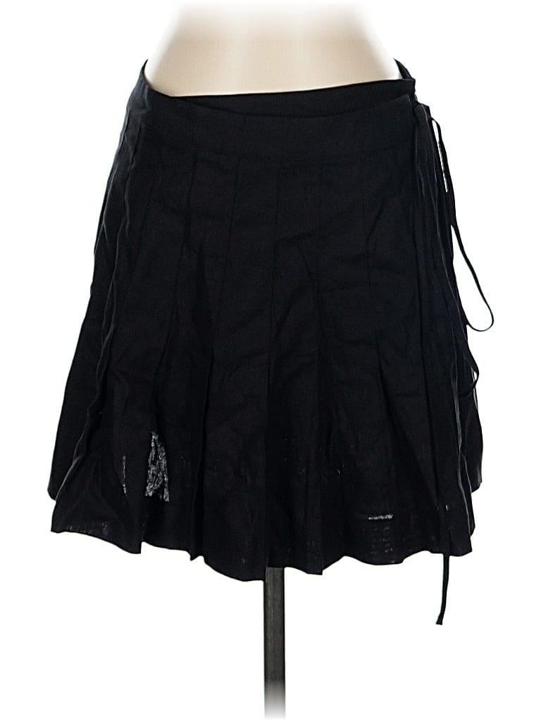 Pre-owned Weekday Casual Skirt In Black