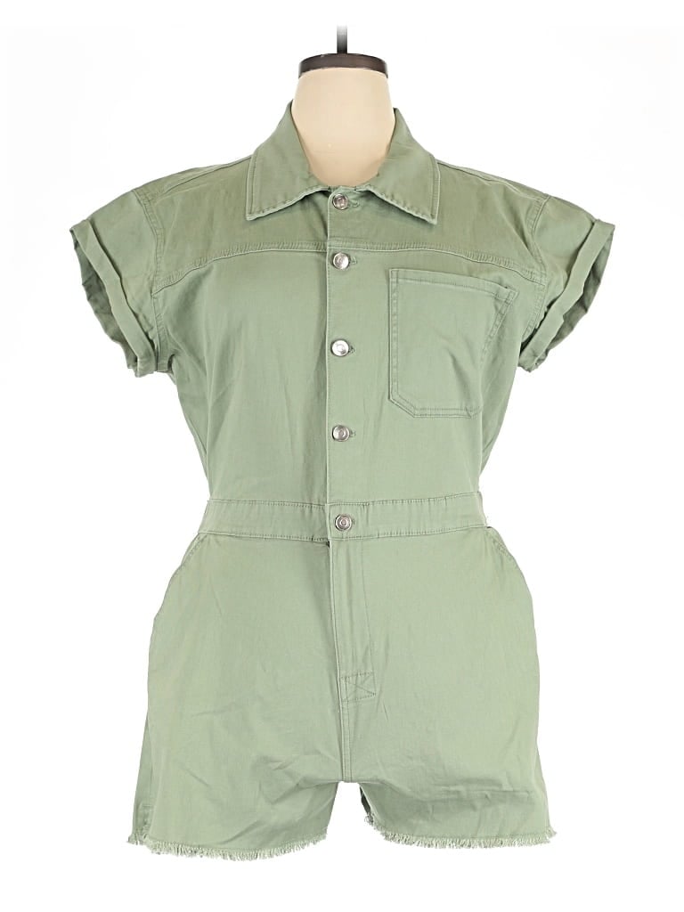 Pre-owned Celebrity Pink Romper In Green