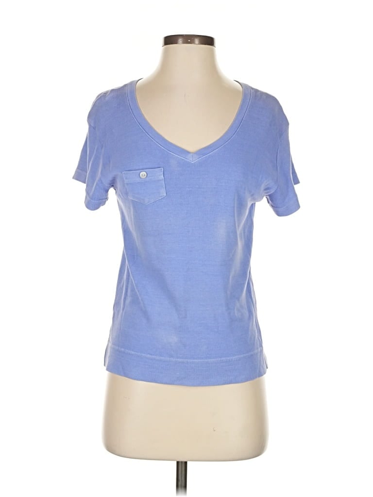 Pre-owned Fresh Produce Short Sleeve T-shirt In Blue