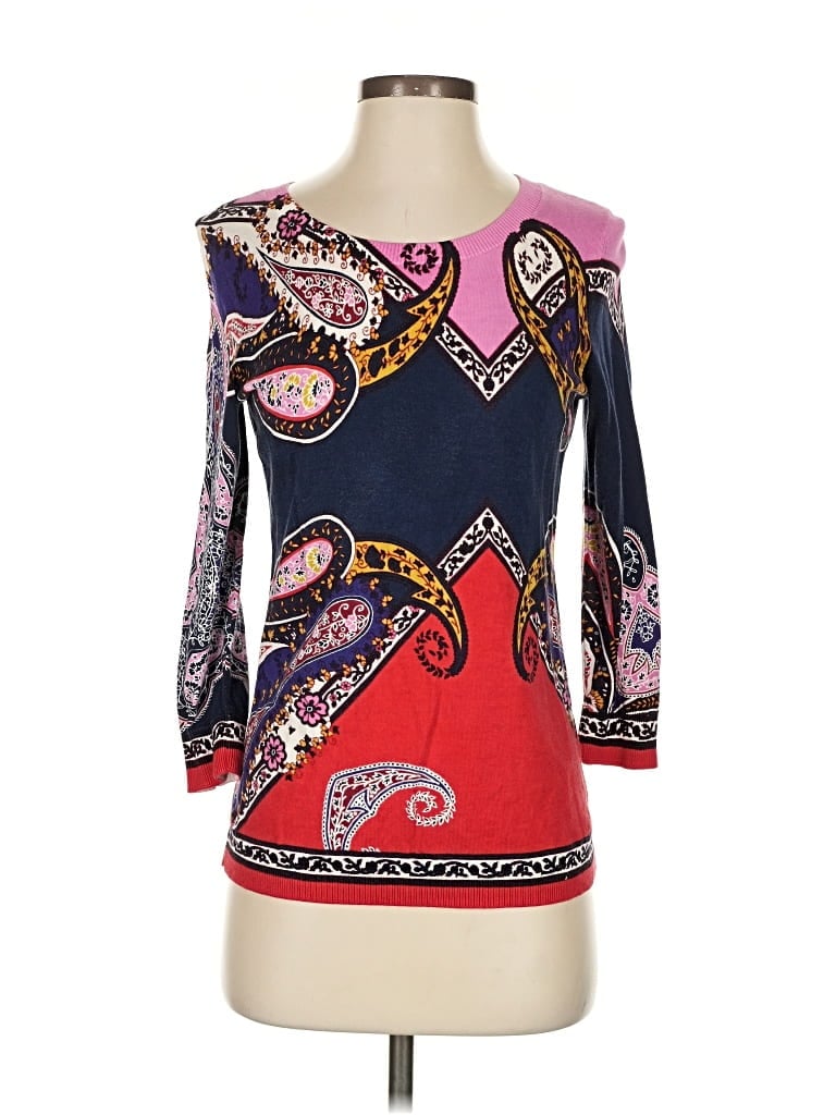 Pre-owned Talbots Pullover Sweater In Blue