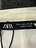 Zara 100% Polyester Ivory Cocktail Dress Size L - photo 6