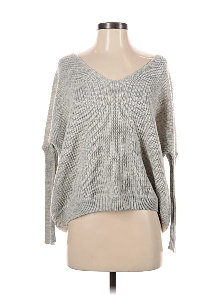 Pre-owned Umgee Pullover Sweater In Gray