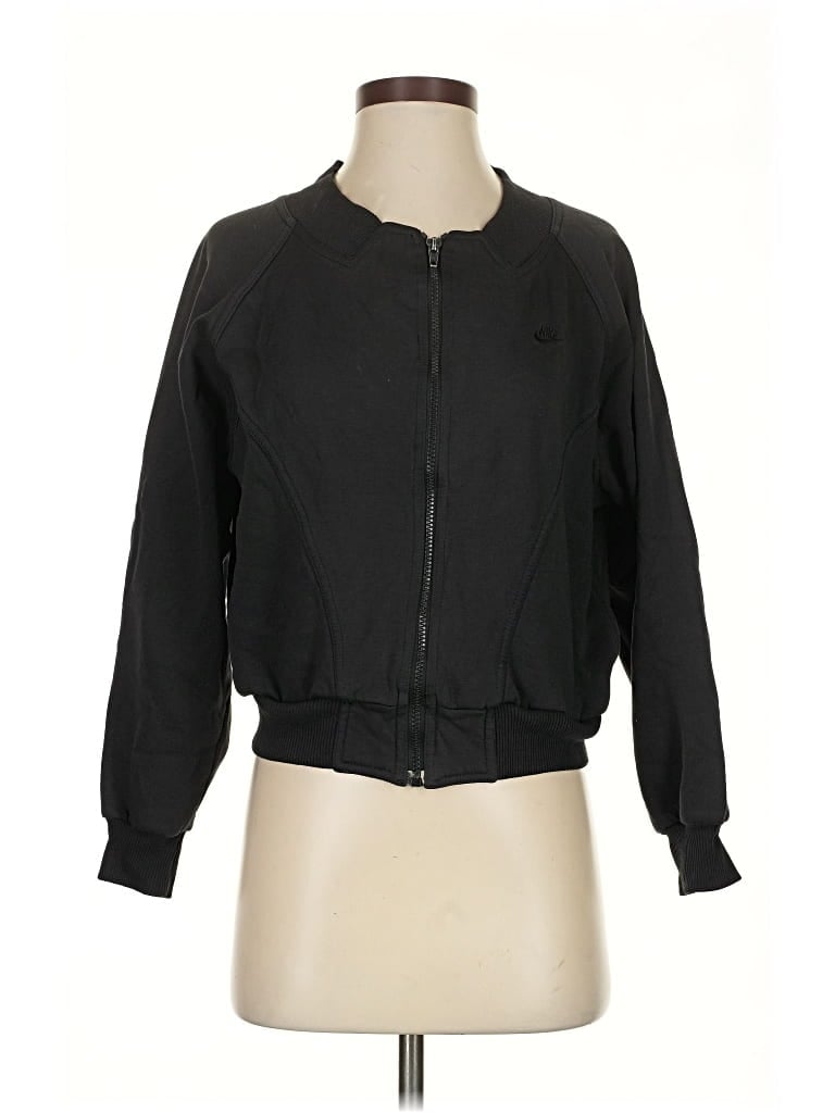 Pre-owned Nike Cardigan Sweater In Black