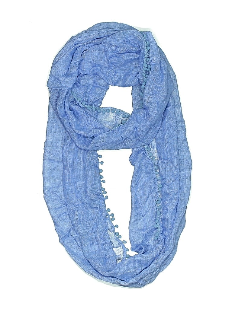 Pre-owned J.crew Factory Store Scarf In Blue