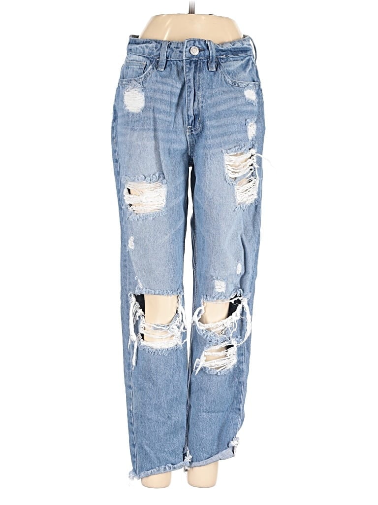 Pre-owned Vervet Jeans In Blue