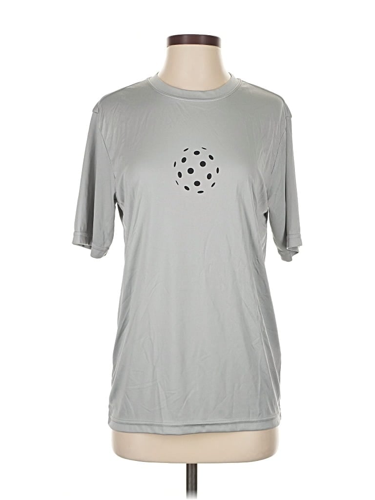 Pre-owned Sport-tek Active T-shirt In Silver