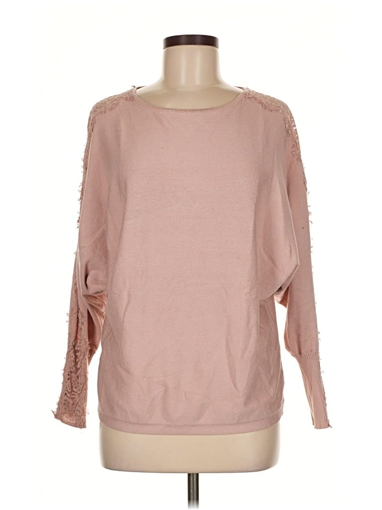 Pre-owned Cable & Gauge Sweatshirt In Pink