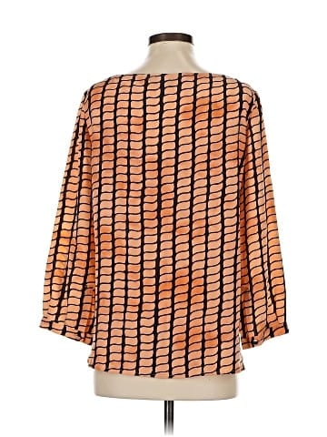 Kelly Wearstler Long Sleeve Silk Top (view 2)