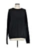 Butter Solid Black Sweatshirt Size L - photo 1
