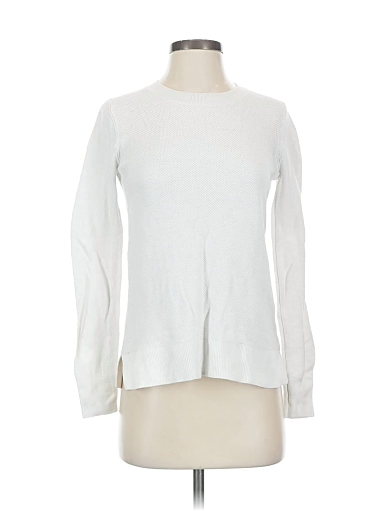 Pre-owned Gap Long Sleeve T-shirt In Silver