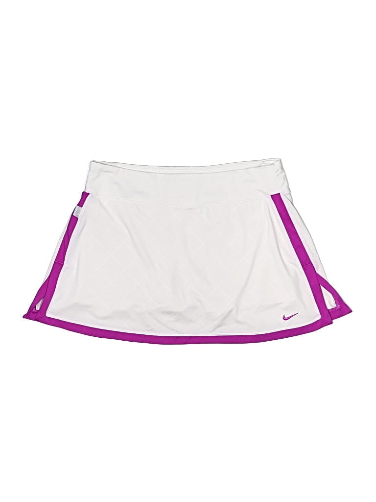 Pre-owned Nike Active Skort In White