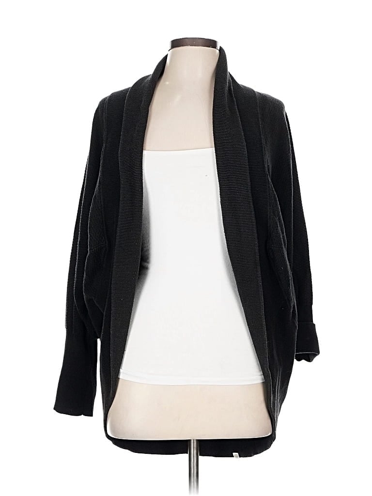 Pre-owned Betabrand Cardigan Sweater In Black