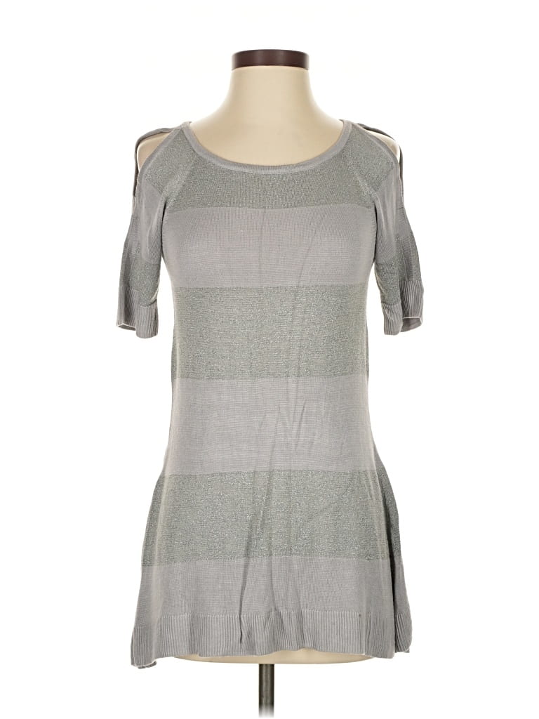 Pre-owned Armani Exchange Casual Dress In Gray