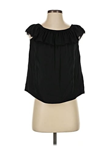 Rebecca Taylor Sleeveless Silk Top (view 1)