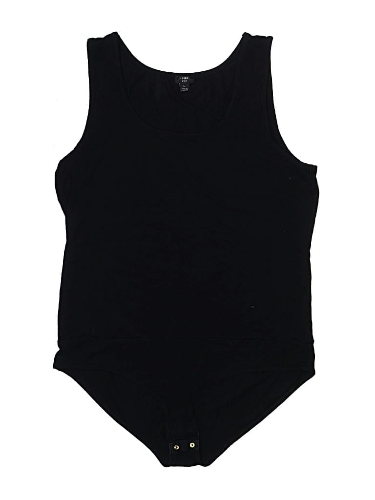 Pre-owned J.crew 365 Bodysuit In Black