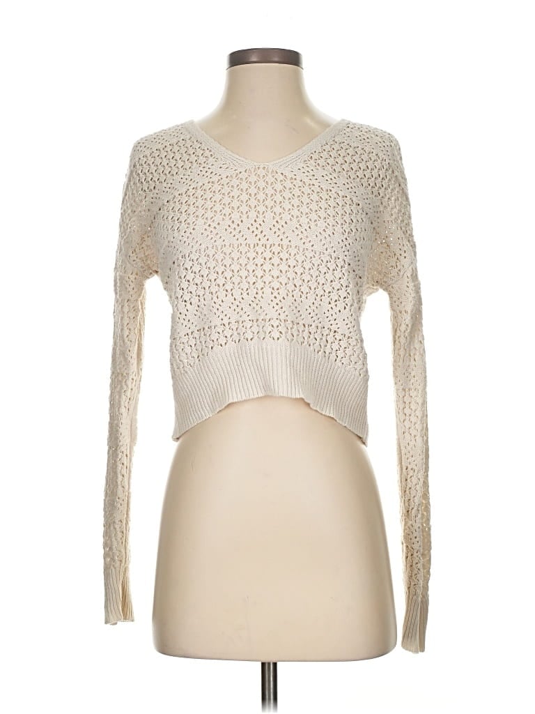 Pre-owned Freshman 1996 Cardigan Sweater In White