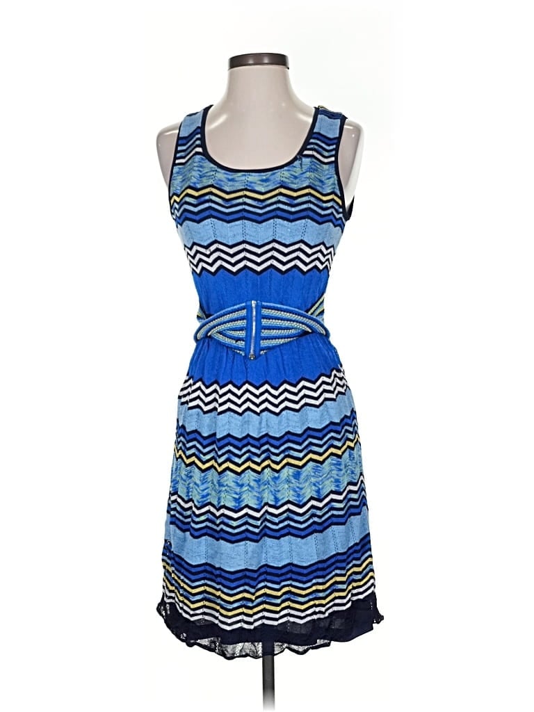 Pre-owned Laundry By Shelli Segal Cocktail Dress In Blue