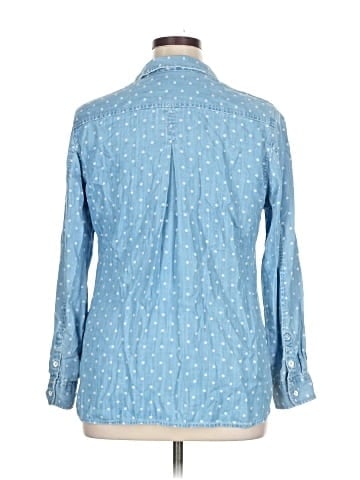 Foxcroft Long Sleeve Button-Down Shirt (view 2)