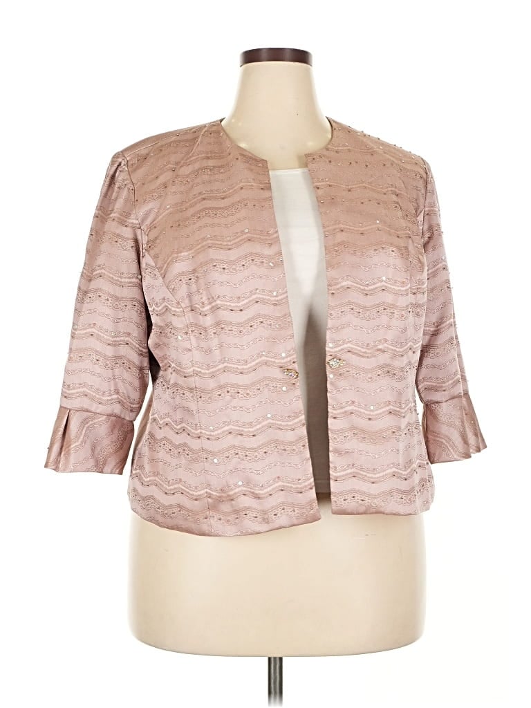 Pre-owned R & M Richards Jacket In Pink