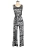 Calvin Klein Graphic Black Jumpsuit Size 2 - photo 1