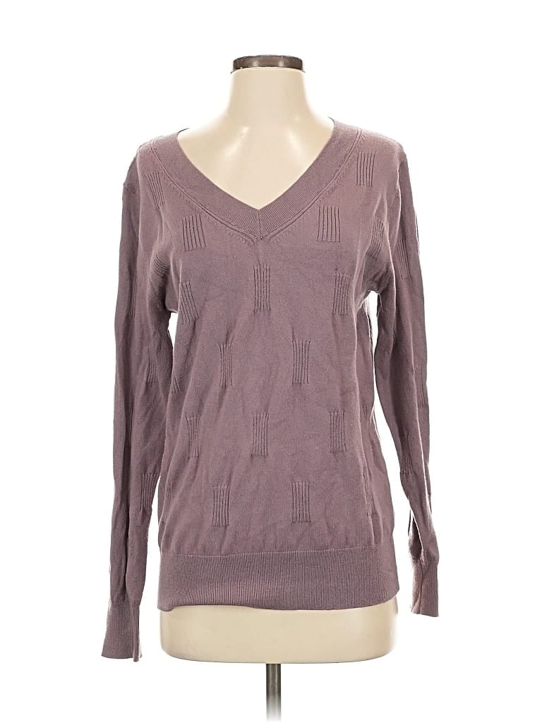 Pre-owned Unbranded Pullover Sweater In Purple