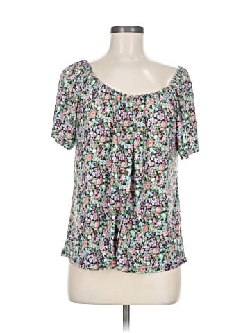 Lavish Short Sleeve Blouse (view 1)