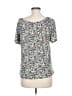 Lavish Green Short Sleeve Blouse Size M - photo 2