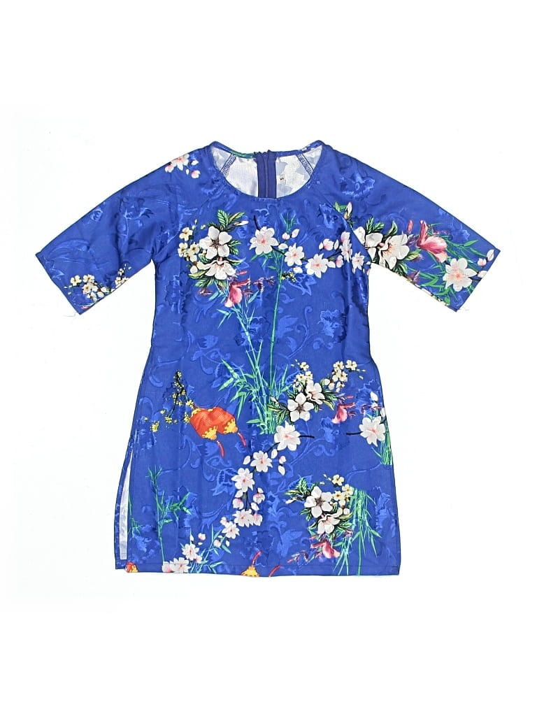 Pre-owned Unbranded Kids' Dress In Blue