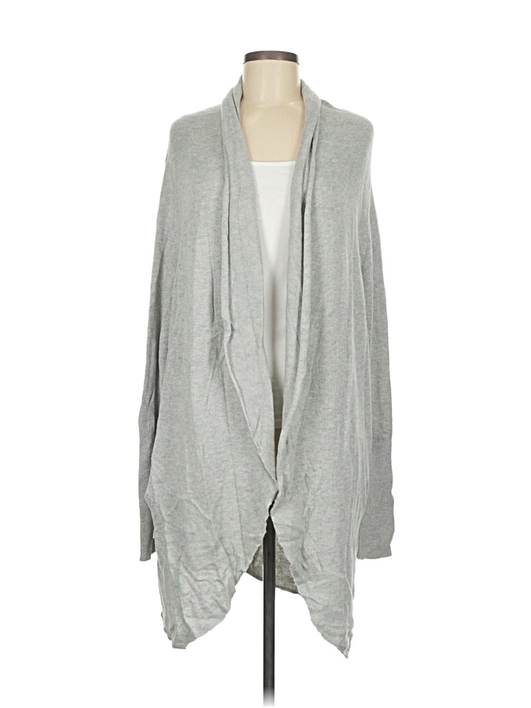 Pre-owned Leith Cardigan Sweater In Gray