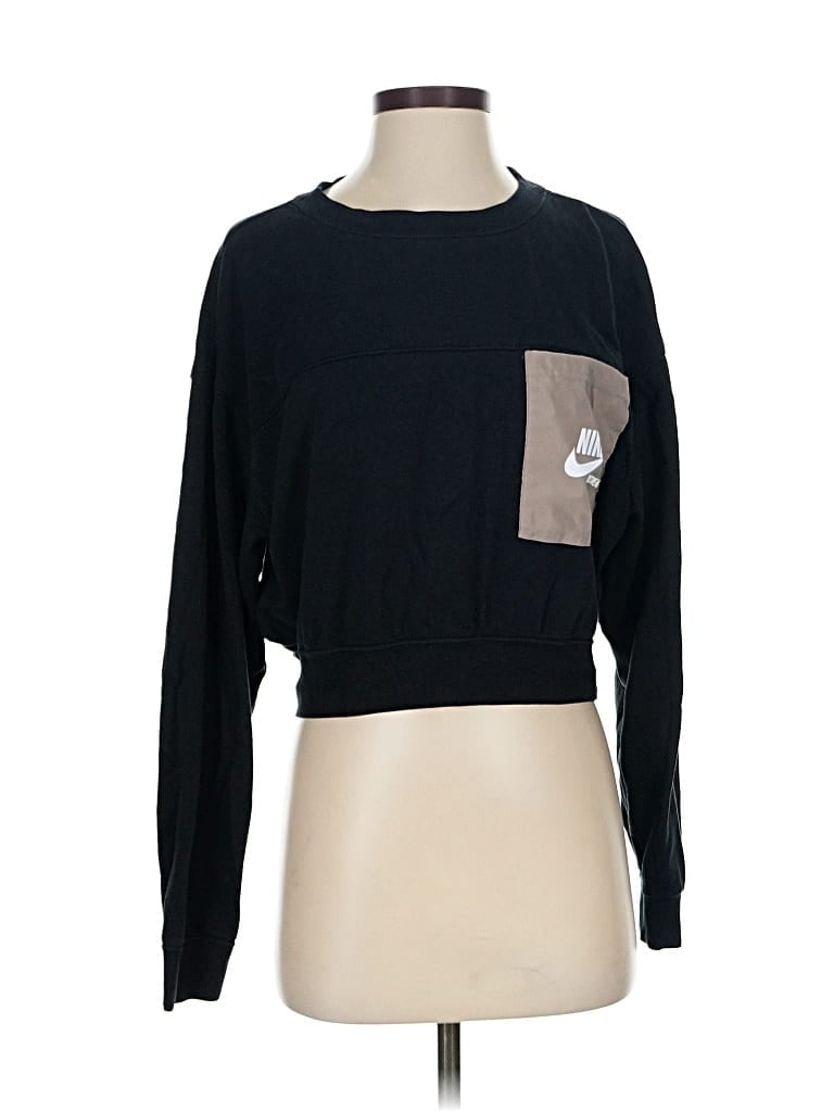 Pre-owned Nike Pullover Sweater In Black
