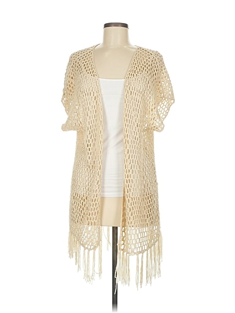 Pre-owned Saachi Cardigan Sweater In Brown