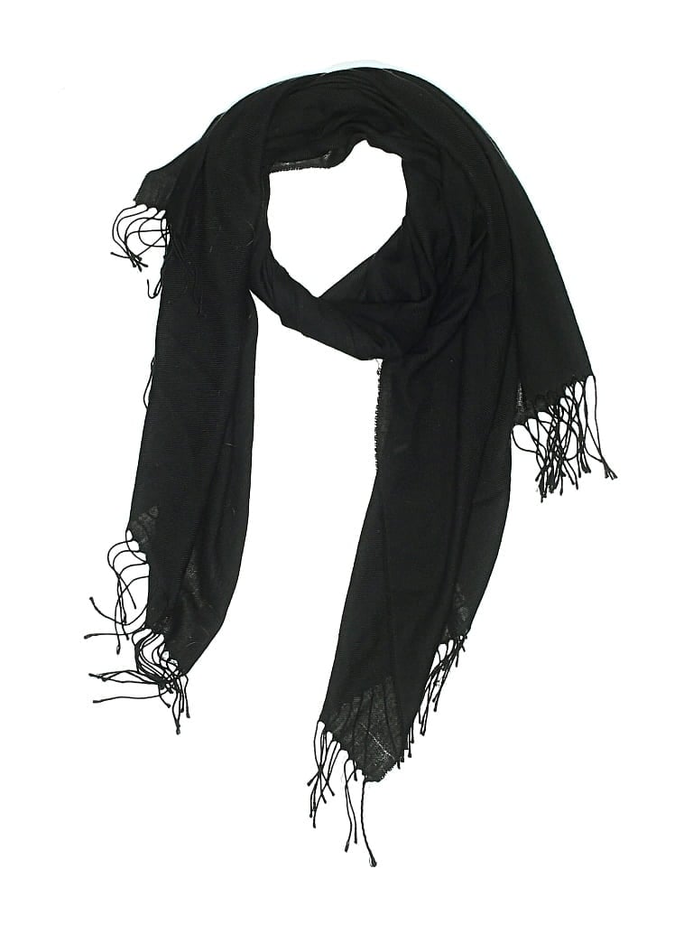Pre-owned Unbranded Scarf In Black