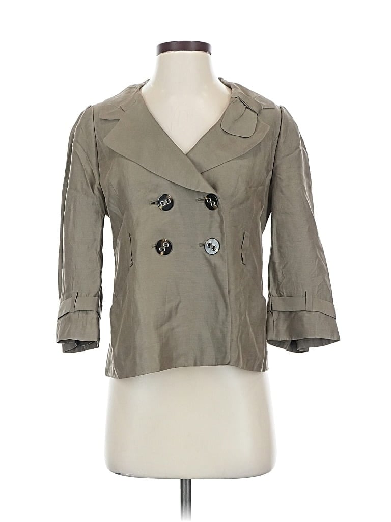 Pre-owned Classiques Entier Trenchcoat In Brown