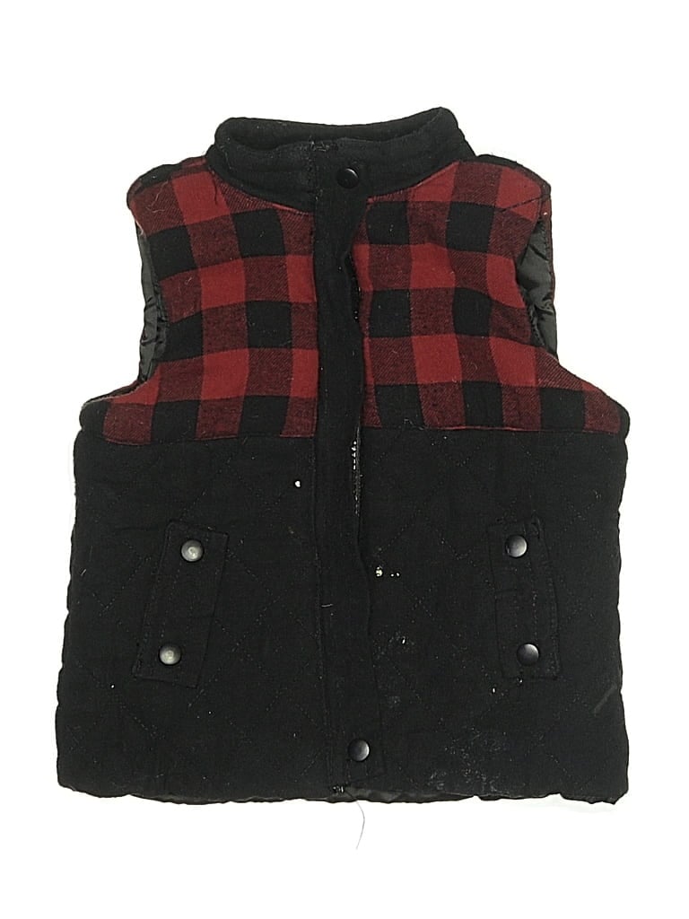 Pre-owned Tommy Bahama Kids' Sweater Vest In Black