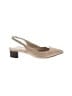 Theory 100% Leather Ivory Tan Flats Size EU 35 - photo 1