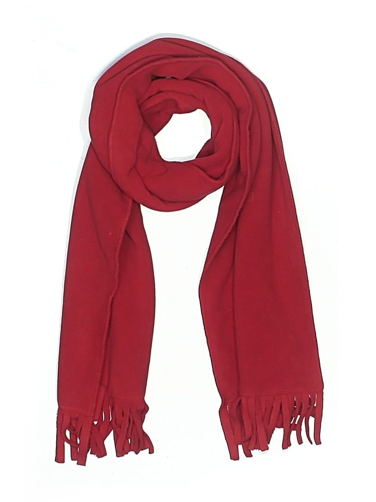Pre-owned Unbranded Scarf In Red