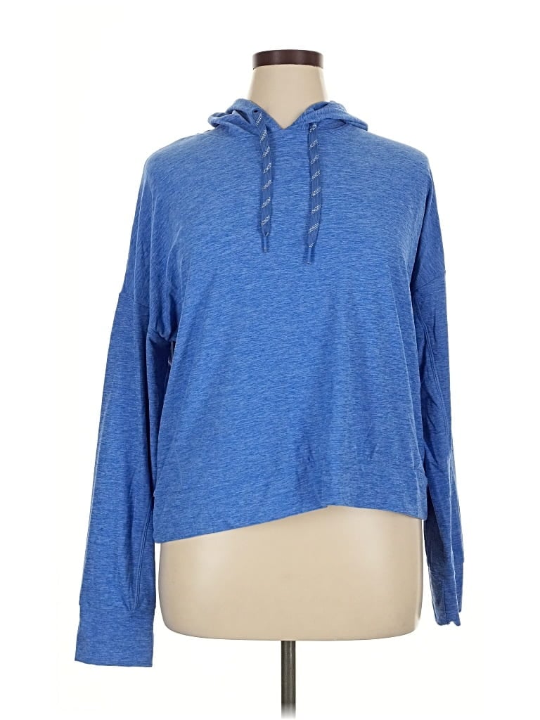 Pre-owned Flx Long Sleeve Henley Shirt In Blue
