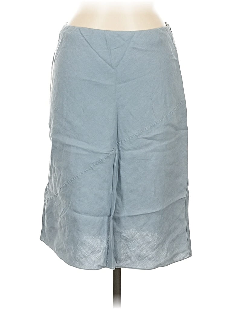 Pre-owned Banana Republic Formal Skirt In Blue