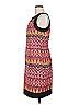 Alyx Chevron-herringbone Red Casual Dress Size 8 - photo 5