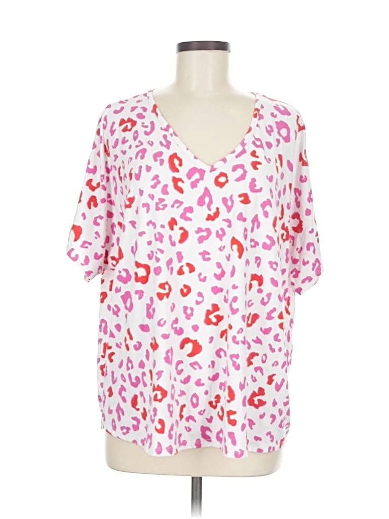 Pre-owned Entro Short Sleeve T-shirt In Pink