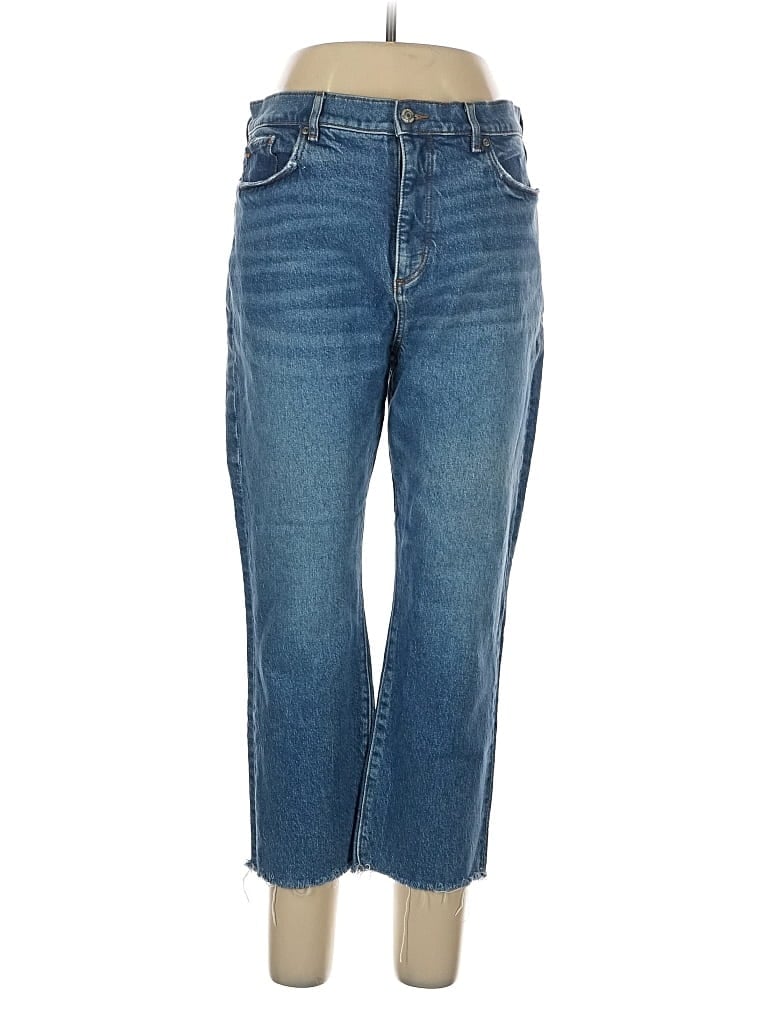 Pre-owned Ann Taylor Loft Jeans In Blue