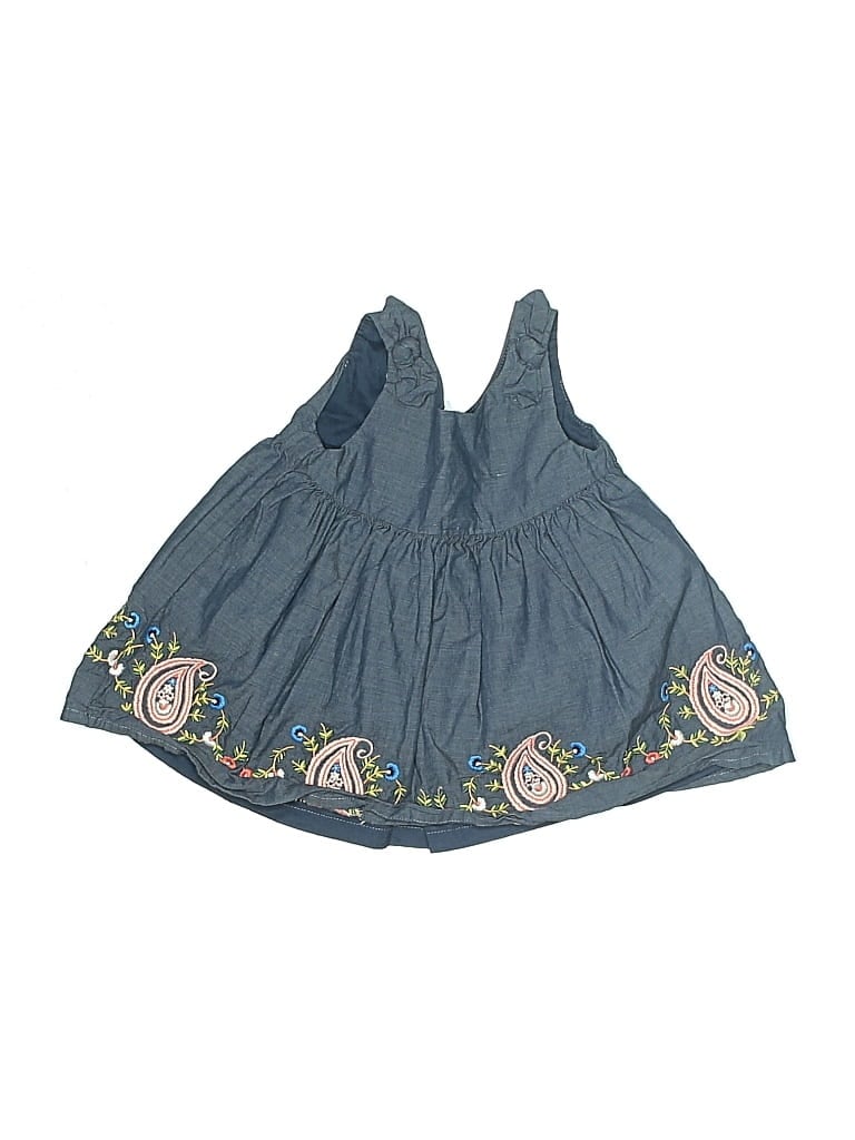 Pre-owned Janie And Jack Babies' Dress In Blue