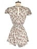 Pampelone 100% Rayon Ivory Romper Size XS - photo 2
